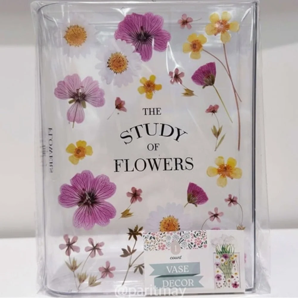 Target Bullseye Greenery Acrylic Vase Book